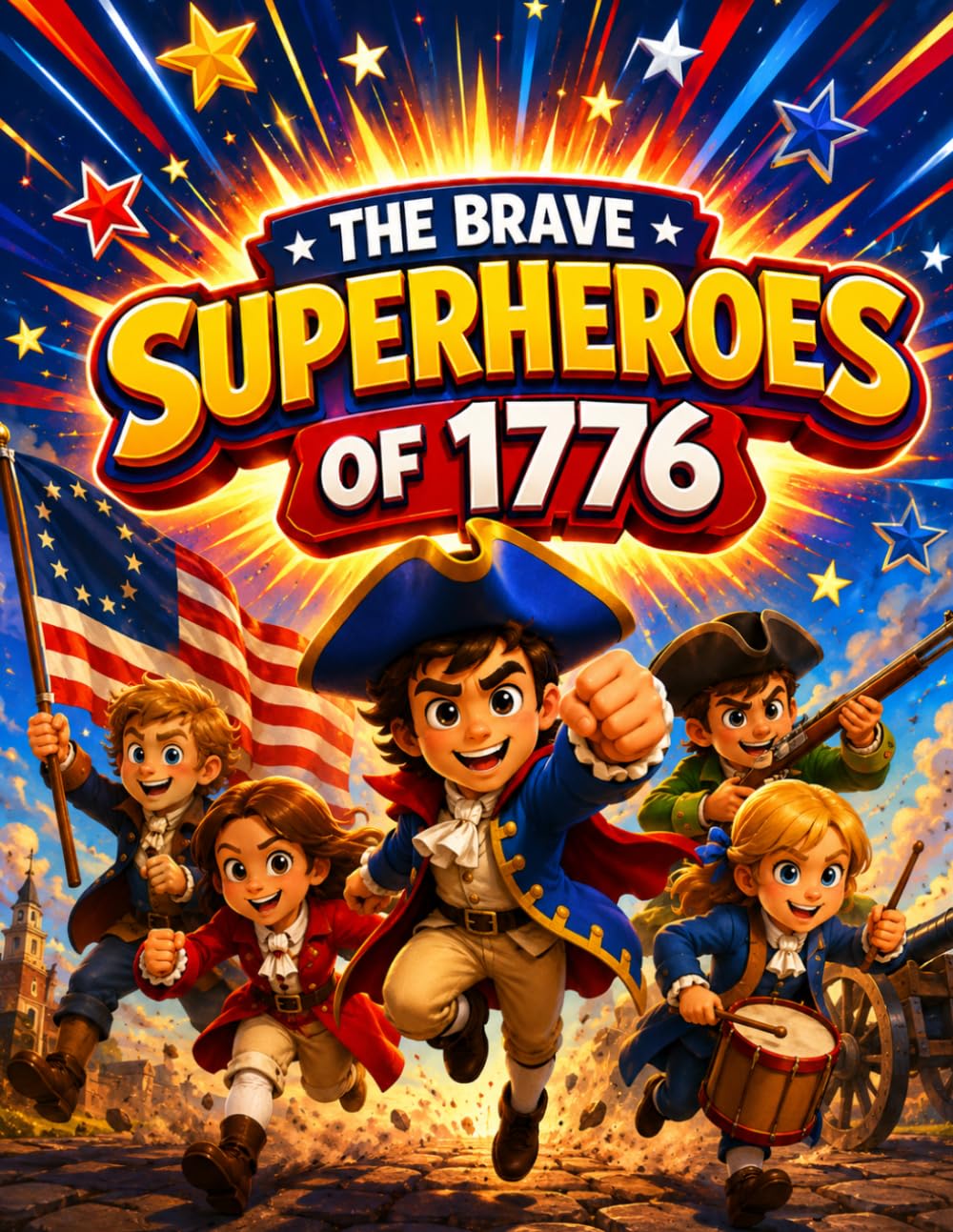 The brave superheroes of 1776: 30 Inspiring Stories of Courage, Freedom, and the Fight for Independence