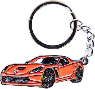 C7 Corvette, Sweet Corvette key chain, C7 Vette accessories, Vette keychain, Metal Material, Corvette gifts