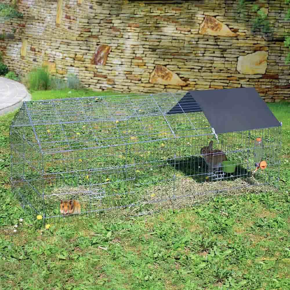 Recinto vallado Exterior de 75x180cm para Conejos, cobayas...