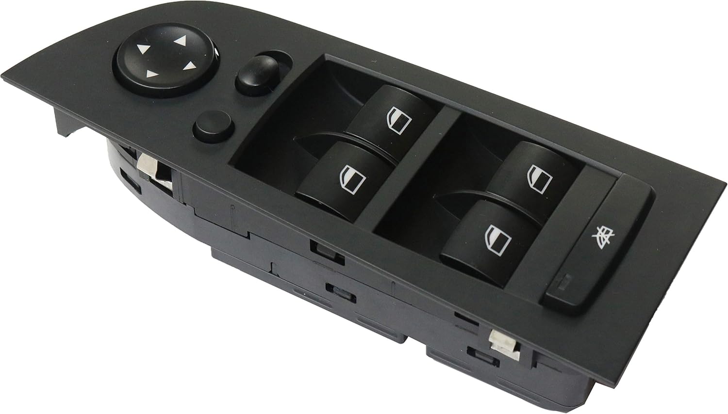 Garage-Pro Master Power Window Switch Replacement for BMW 328i 2007-2010 Black Sedan, with Power Folding Mirrors 18-Prong Pin Male Terminal; Female Connector Replaces # DWS856, 61319217332