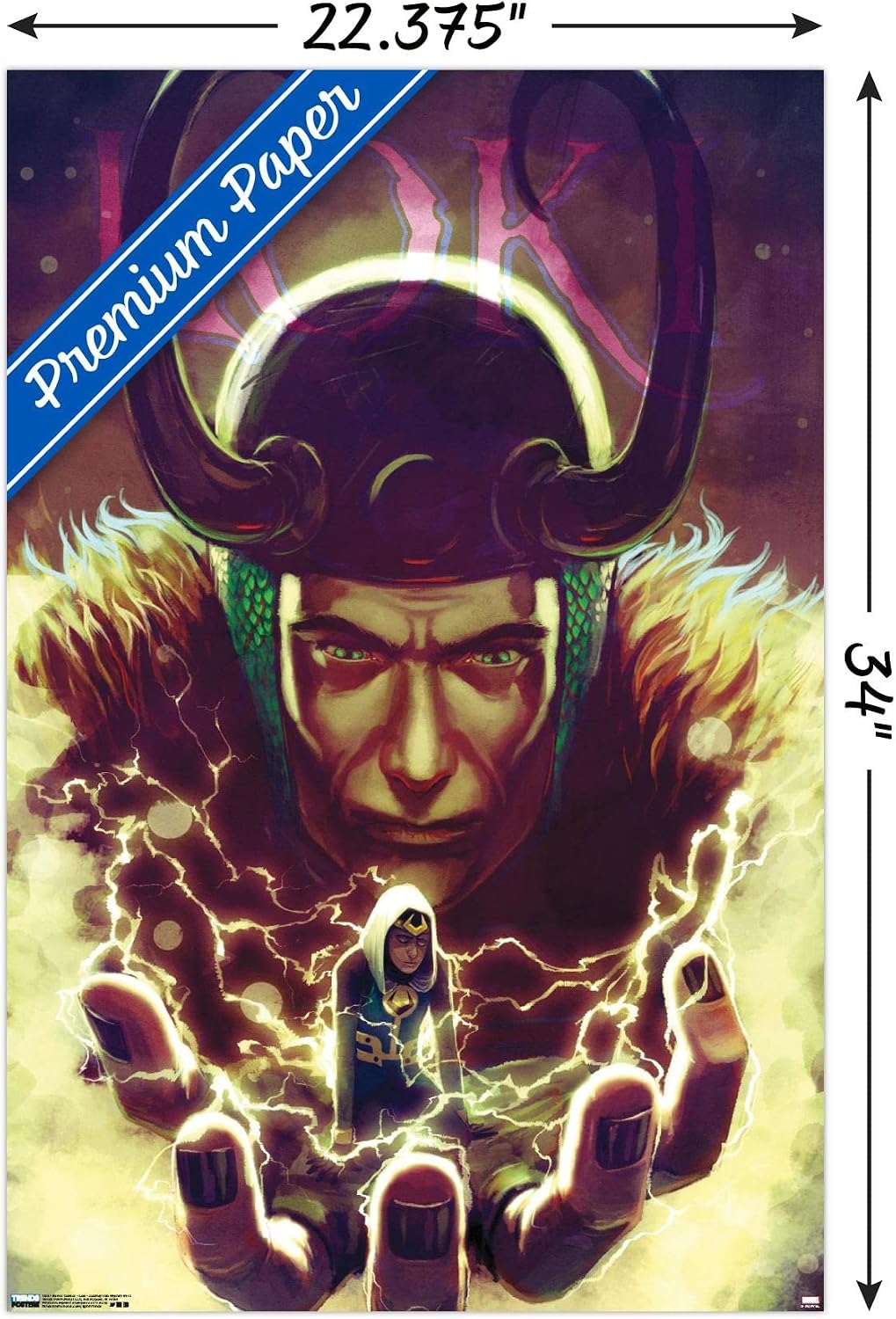 Trends International Marvel Comics - Loki - Journey Into Mystery #645 Wall Poster, 22.375" x 34", Premium Unframed Version