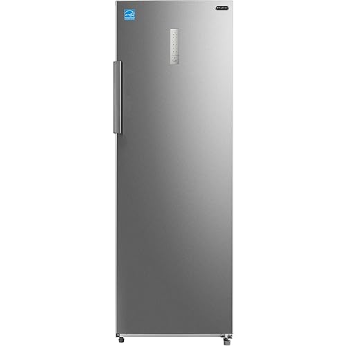 Whynter UDF-0831SS 8.3 cu.ft. Energy Star Digital Upright Deep Freezer/Refrigerator, Stainless Steel