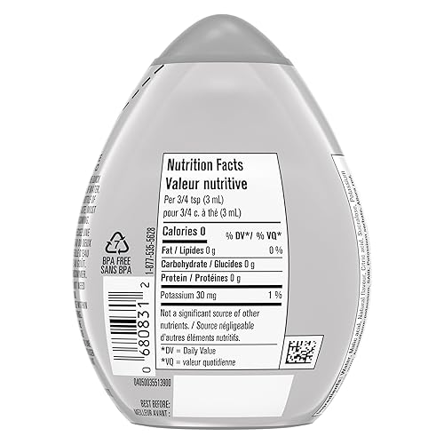 Miniatura 10 de MiO Potenciador líquido del agua del melocotón del mango, 1.6 fl oz1.6oz, importado de Canadá