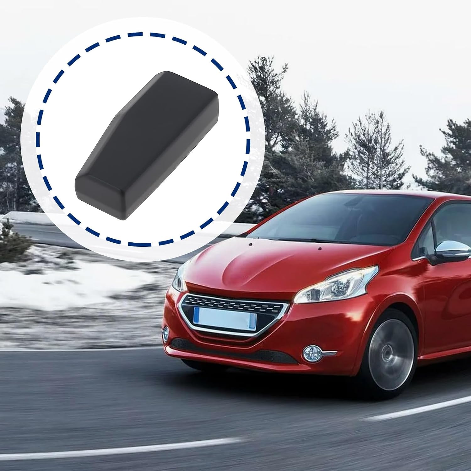 Car Key Ignition Ceramic Anti-Theft Chip ID70 B3 AUTTC021 Compatible with Peugeot Compatible with Toyota