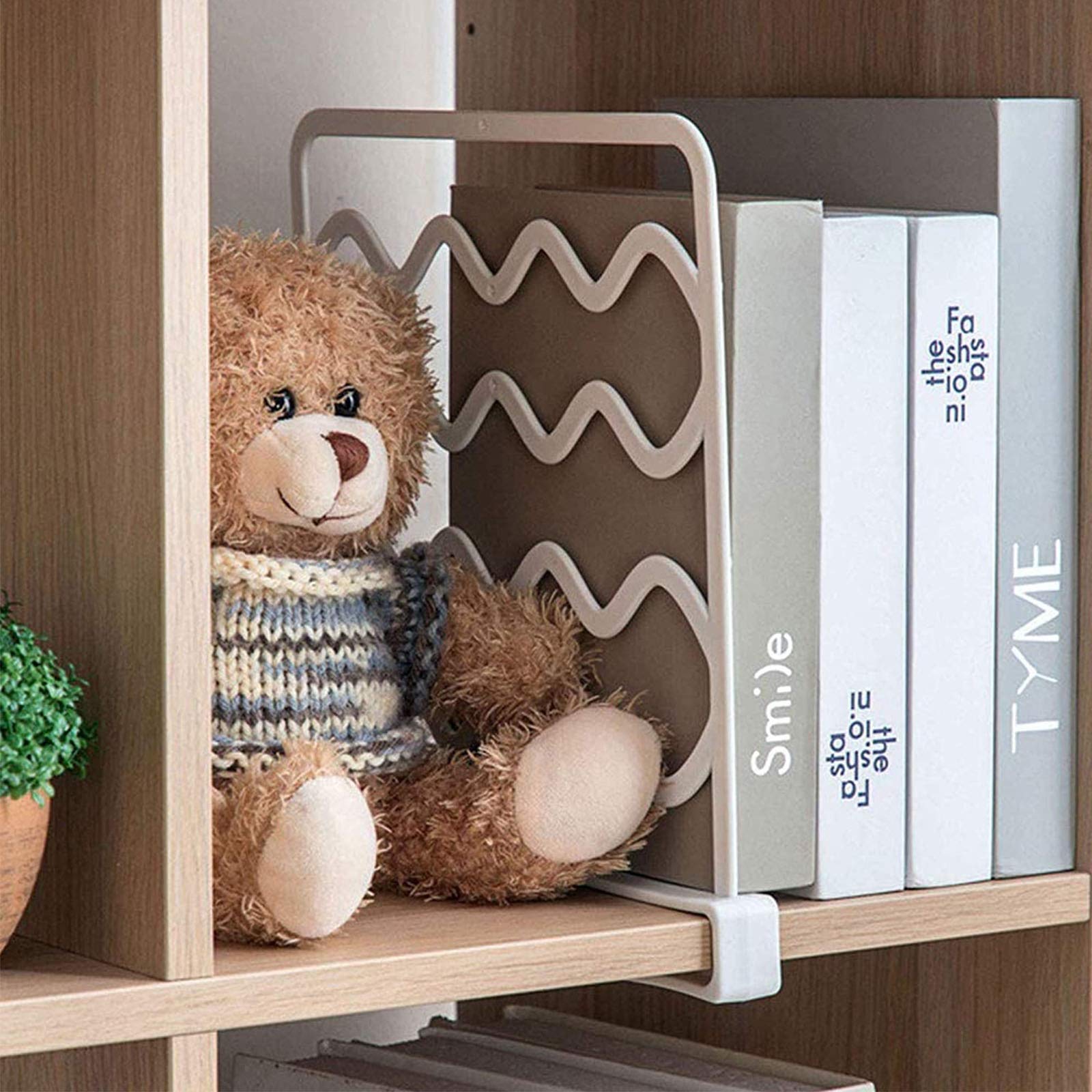 Divisori Armadio Verticali VINFUTUR - Organizza Guardaroba, Mensole E Scaffali Senza Forare - Foto 5