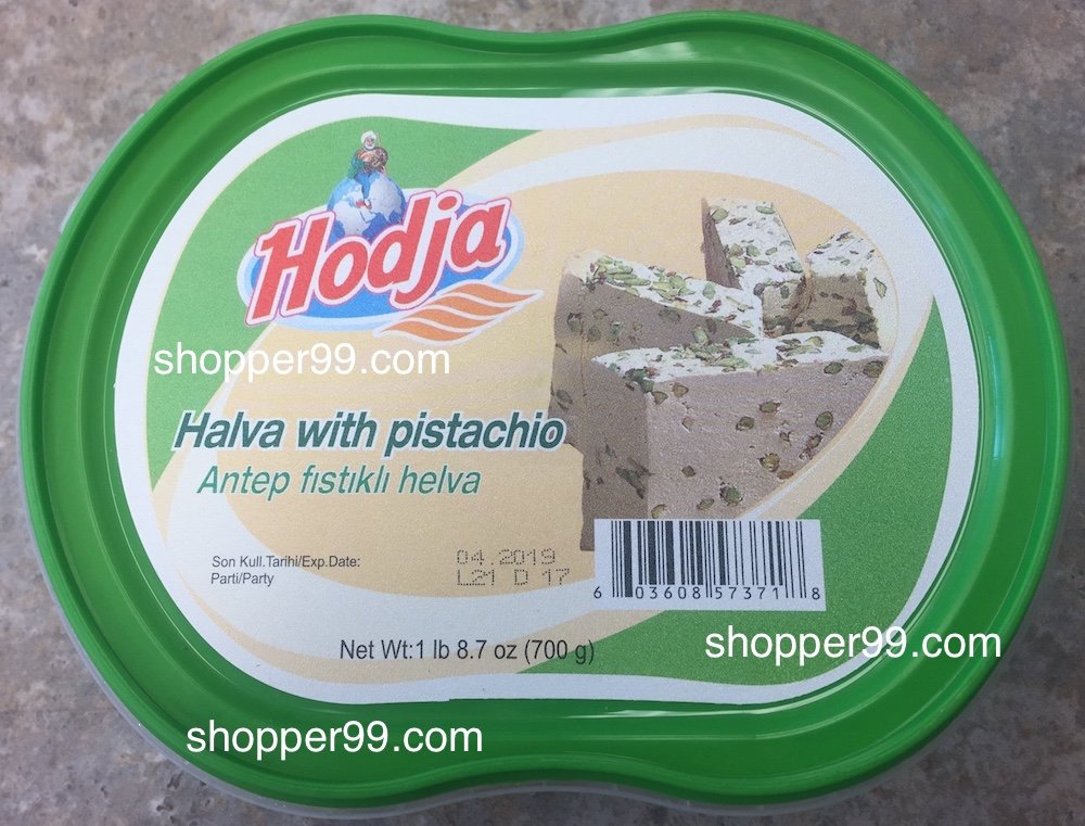 HODJA PISTACHIO HALVA LUX 700gr