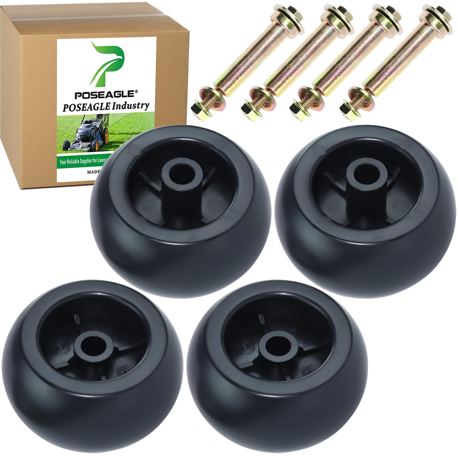 Amazon.com: POSEAGLE 4 Pack 1-603299 Deck Wheel Replace 1 603299