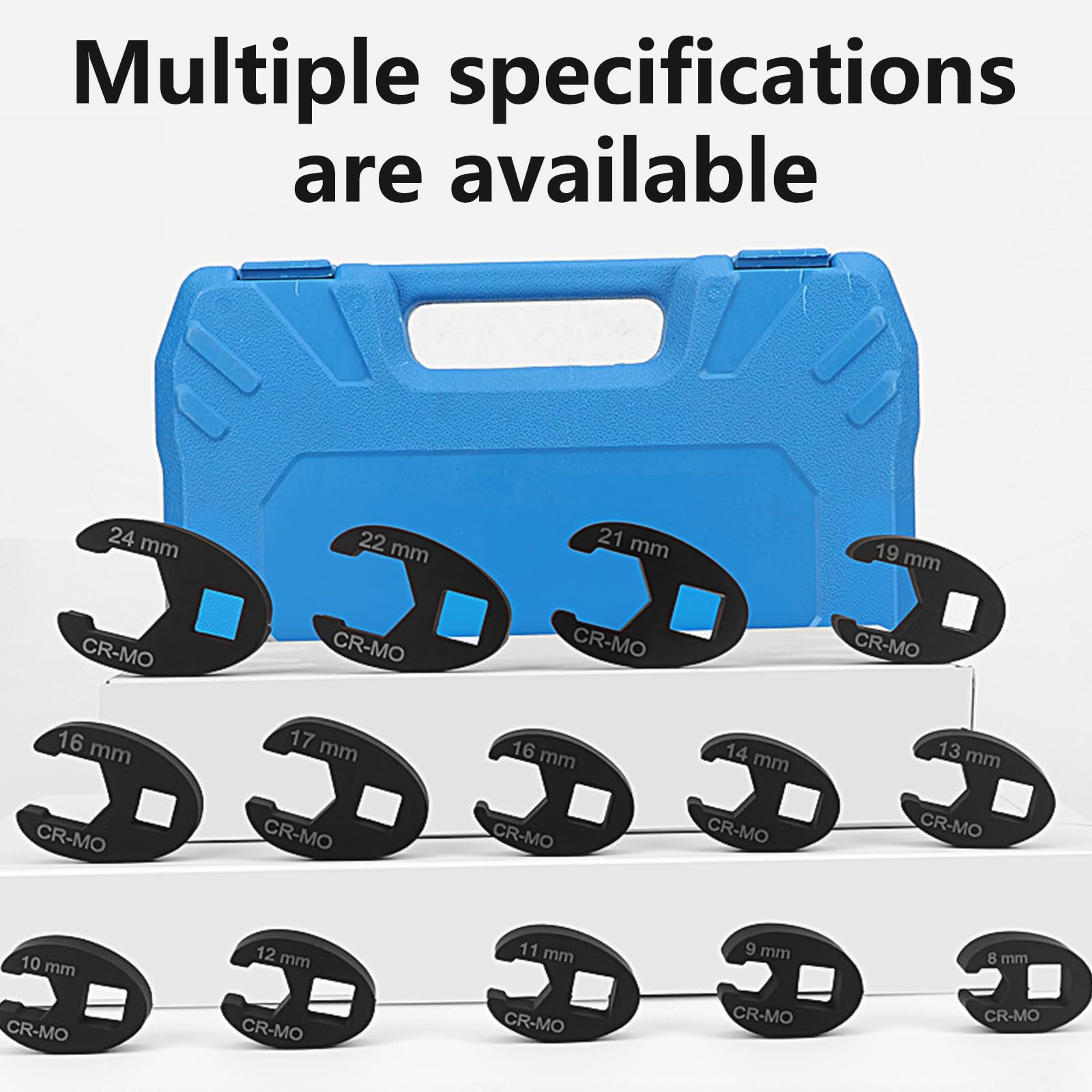 Juego de llaves inglesas de tubo de 15 piezas con accionamiento ergonómico de 3/8 pulgadas Mecanizado con precisión para apretar y aflojar tuercas Herramienta suavizada de precisión varias tareas