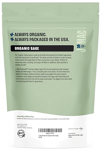 Miniatura 44 de J MAC BOTANICALS, Bayas de enebro enteras orgánicas, certificadas orgánicas por USDA, enebro para infusiones de hierbas, condimento de carne de res