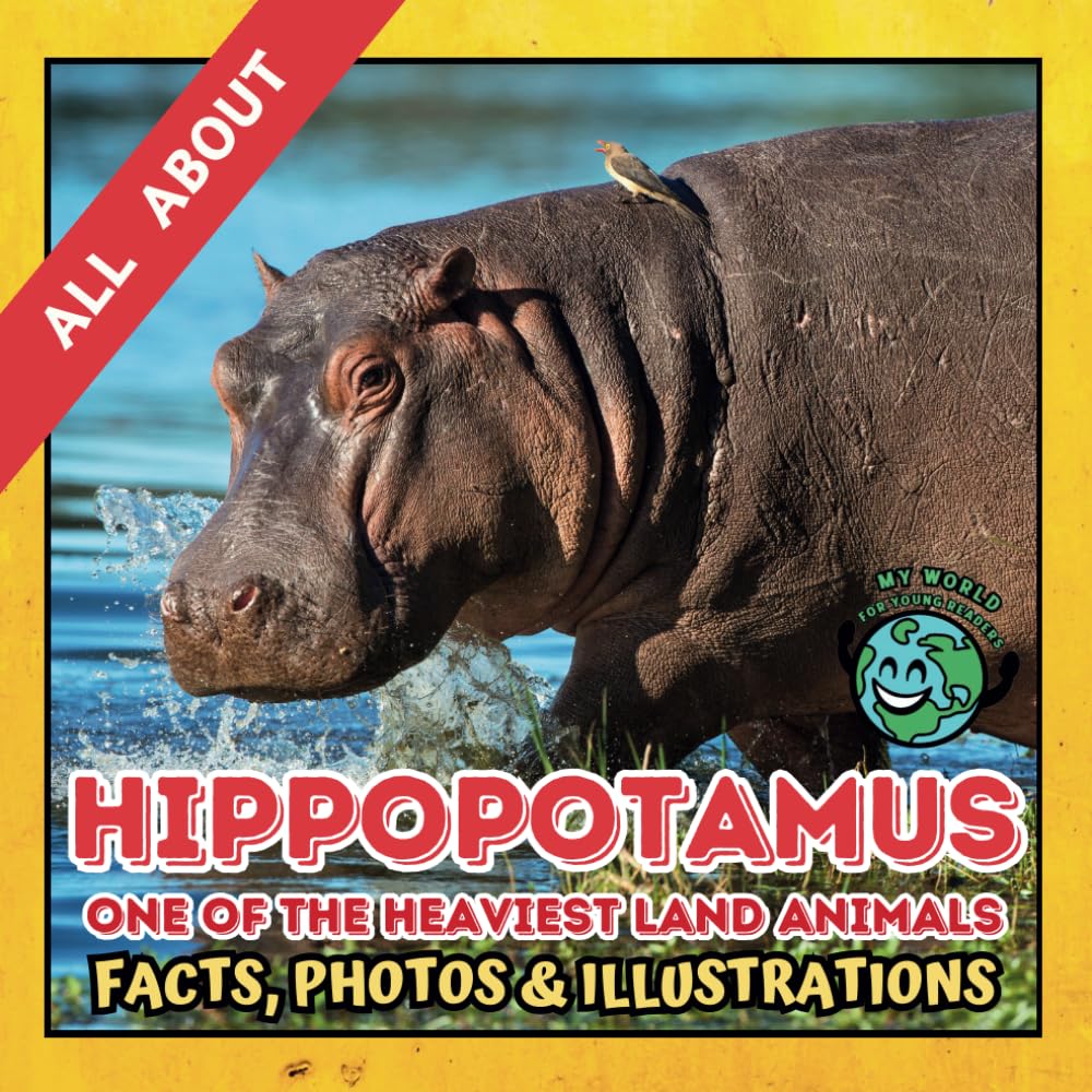 All about Hippopotamus | Facts, Photos and Illustrations: A Picture Book for Curious Children | Screen-Free Infotainment (MY WORLD for YOUNG READERS)