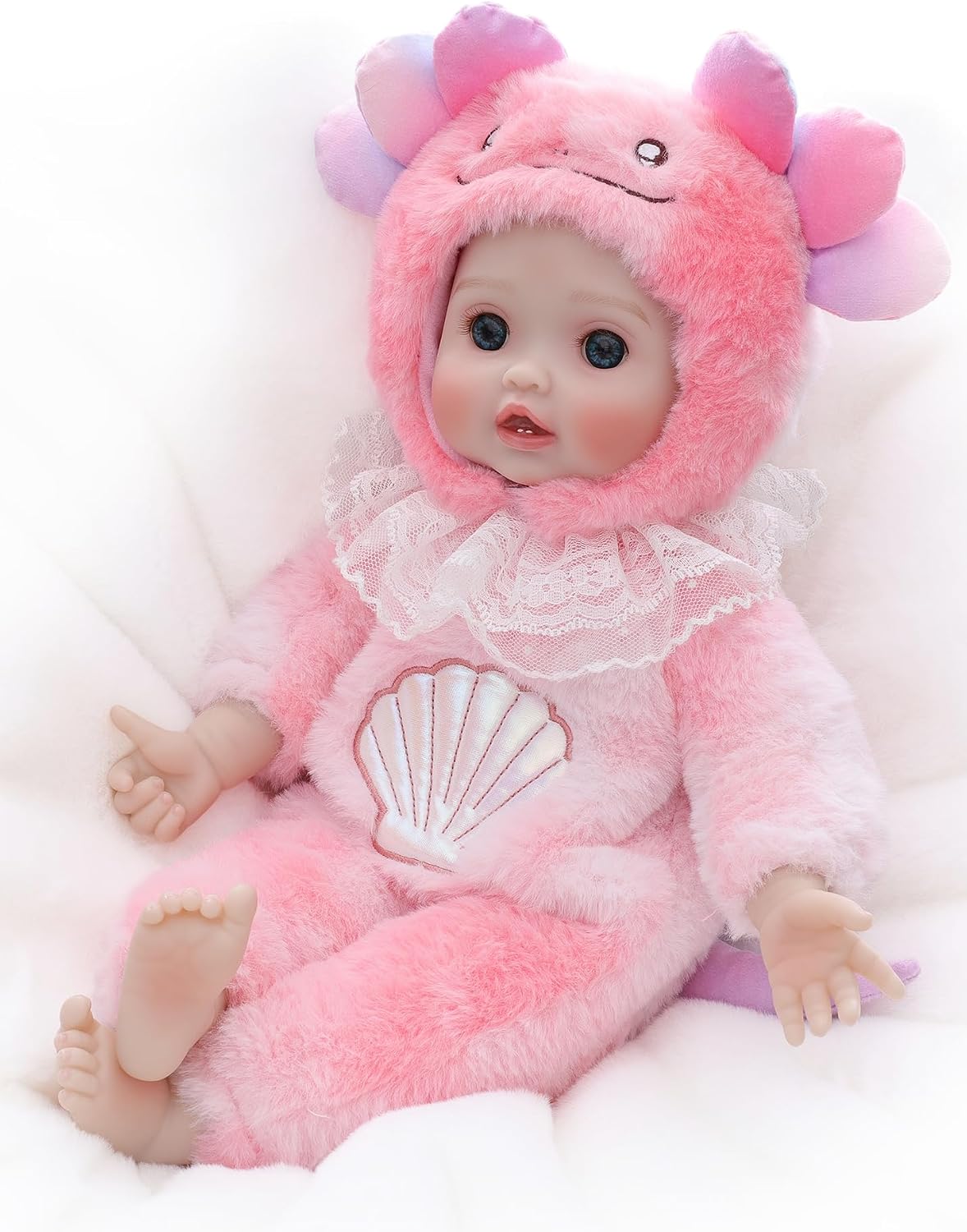 Baby Doll, 15 Inch Realistic Soft Body Baby Doll Real Life Baby Dolls with Accessories, for 3+ Year Old Girls, Pretend Play, Collection, Gift-Ready (Pink) image 2