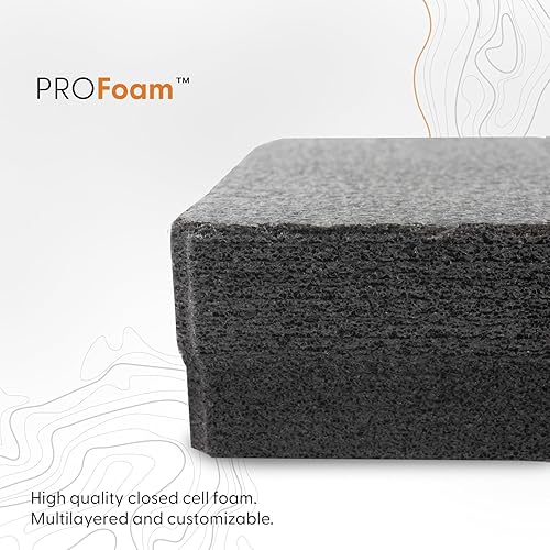 Miniatura 5 de Evergreen X Seahorse  230 municiones universales impermeables y almacenamiento de pistolabala y funda protectora rígida para llevar  con