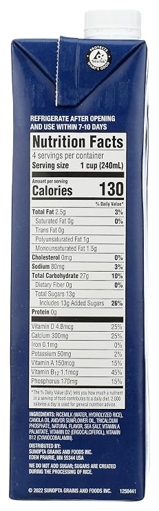 Dream Blends Rice Drink, Enriched Vanilla, 32 oz