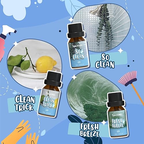 Miniatura 10 de SALKING Woodsy - Juego de aceites esenciales para hombres, aceites esenciales masculinos, 12 x 0.3 fl oz de aceites esenciales de fragancia natural