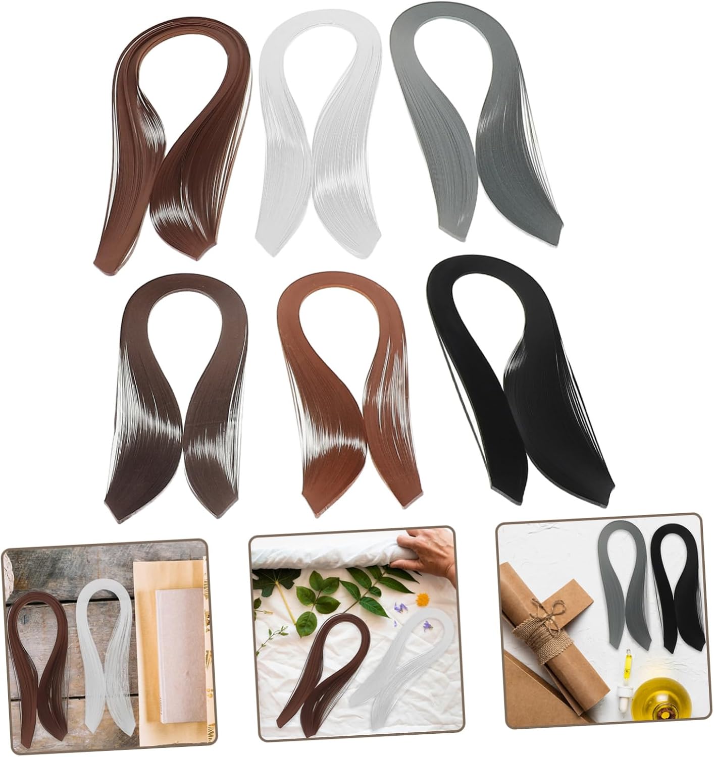 720pcs Quilling Paper Strips Colors for Diy Crafting Card Making and Scrapbooking Quilling Art Supplies and Paper