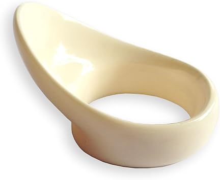 Vermil Archery Thumb Ring - Classic Ivory - Protective Gear for Thumb Draw in Traditional Archery