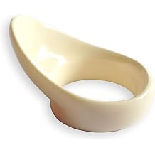 Vermil Archery Thumb Ring - Classic Ivory - Protective Gear for Thumb Draw in Traditional Archery