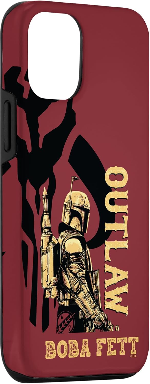 iPhone 12/12 Pro Star Wars: The Book Of Boba Fett Outlaw Color Pop Case
