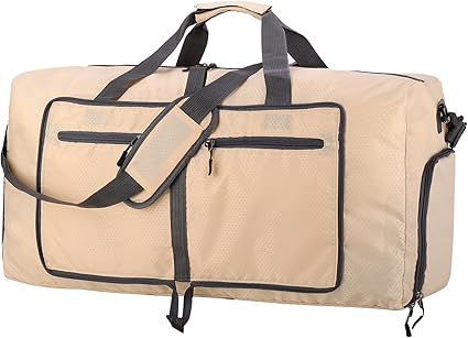 Expandable travel bag with zipper base