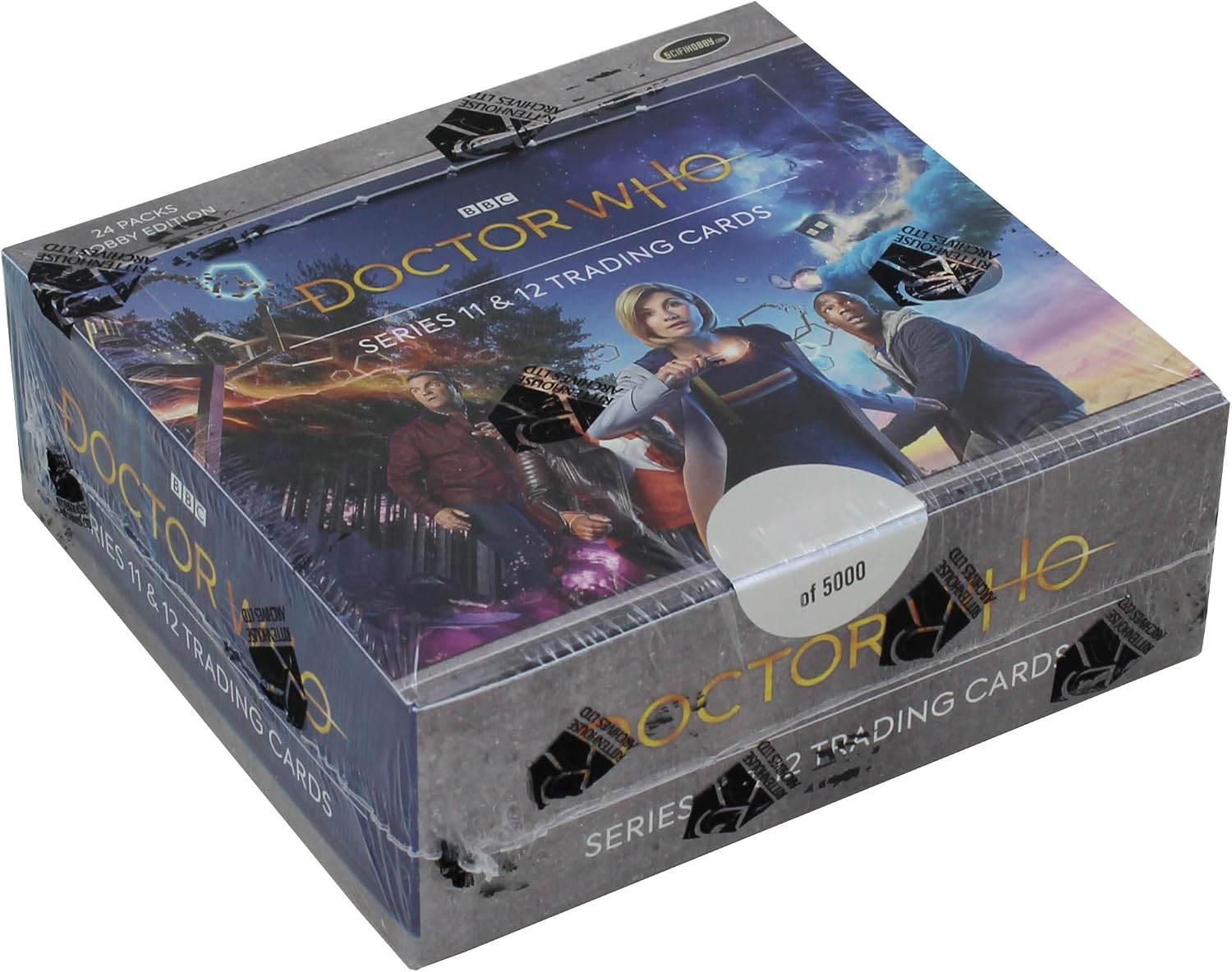 Rittenhouse Doctor Who Series 11 & 12 Trading Cards 2022 US Hobby Box 24 Packs