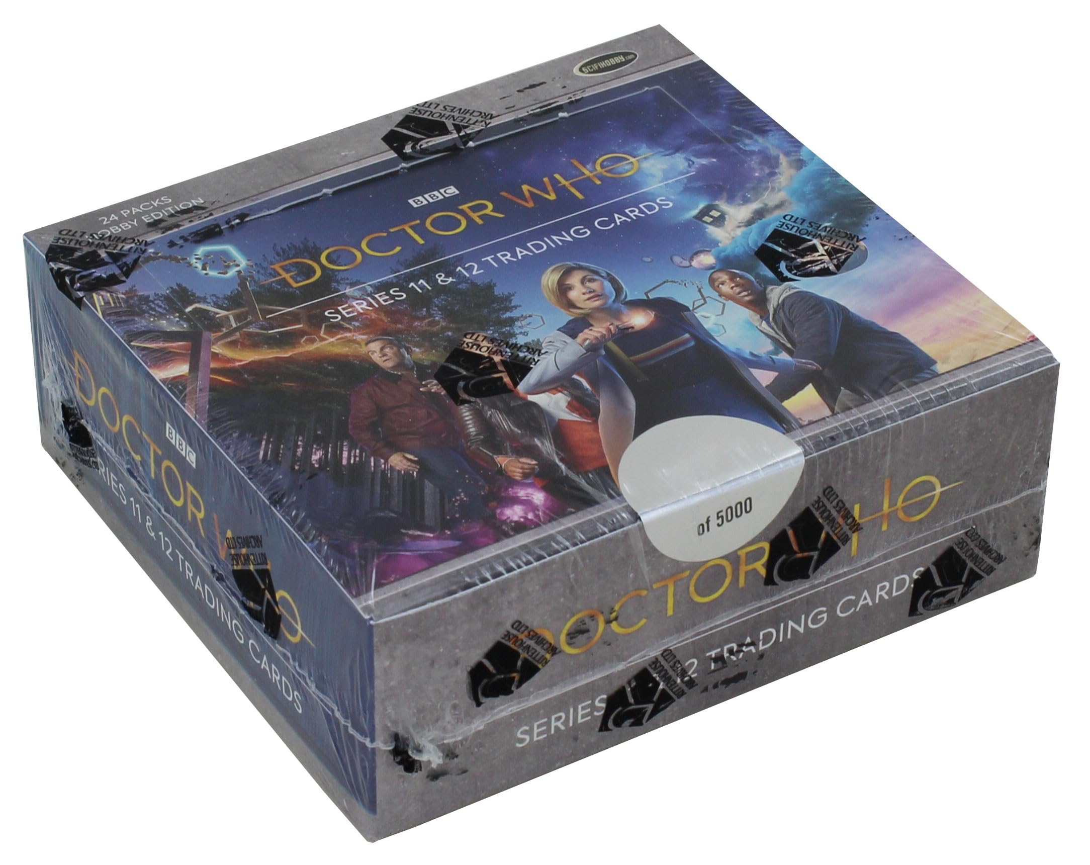 Rittenhouse Doctor Who Series 11 & 12 Trading Cards 2022 US Hobby Box 24 Packs