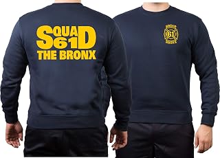 FEUER1 Sweat Navy, NYFD Squad 61 The Bronx