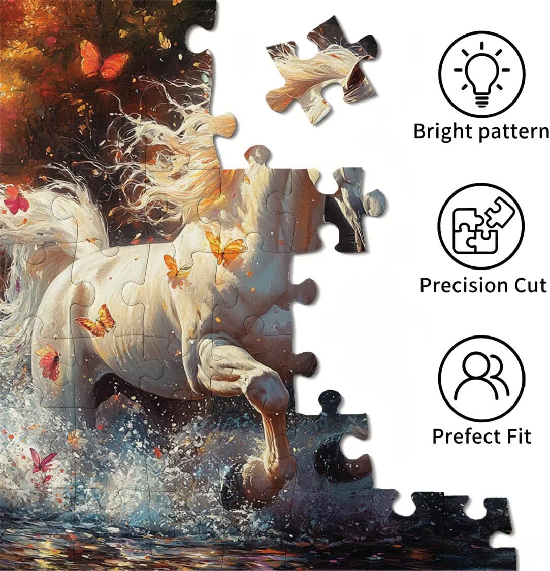 Puzzle 2000 Pieces Animal Puzzle Adulte 99x70cm, Papillons, n-483