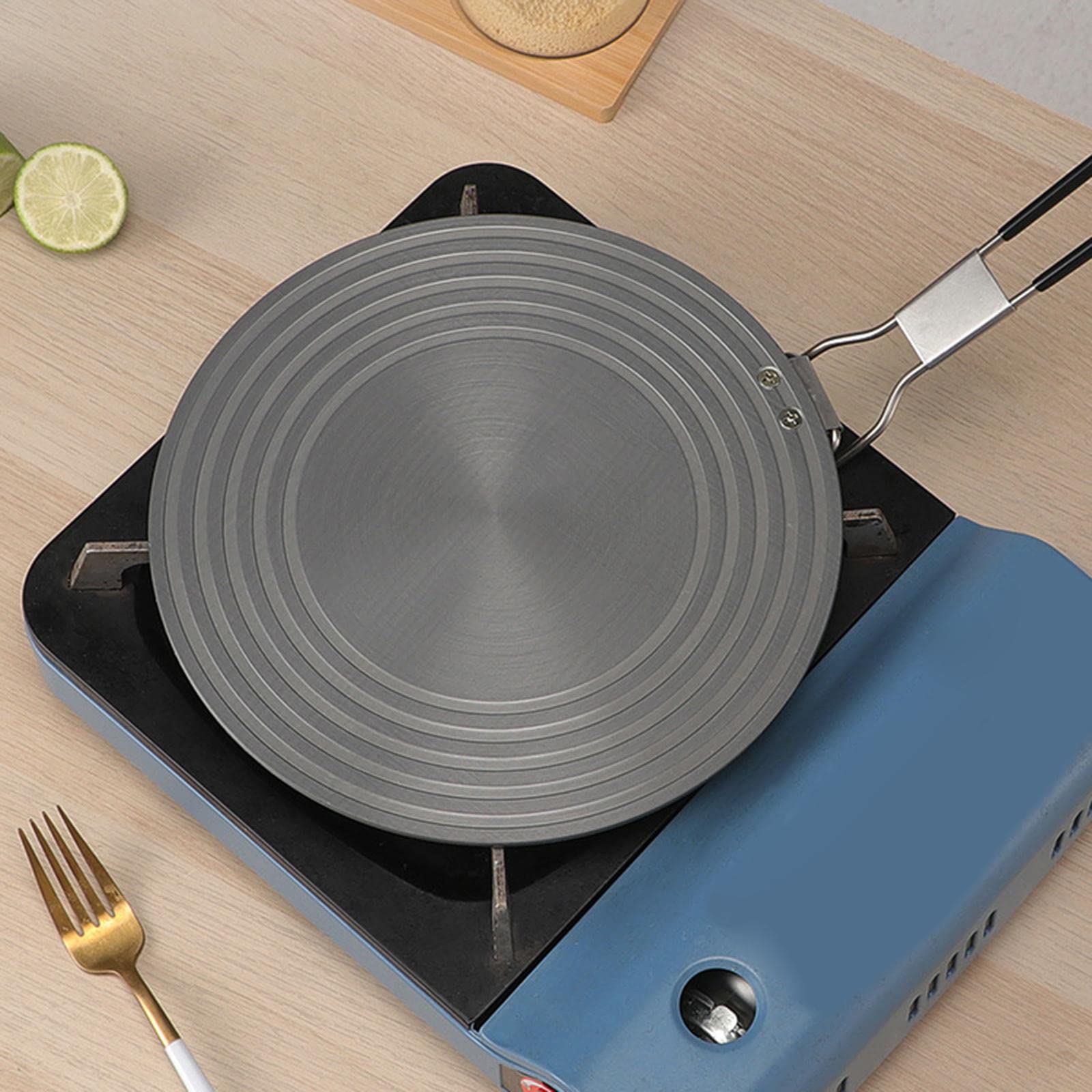 LICHTS Heat Diffuser Plate Household Cooking Tool for Induction Stove Glass Cooktop Diameter 28cm-image-21