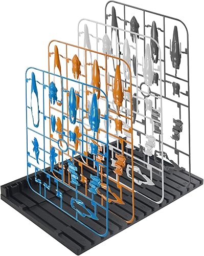 Miniatura 8 de XINMEIWEN Paquete de 2 estantes para herramientas, soporte para herramientas, modelo de producción, herramientas de colocación, soporte de plástico,
