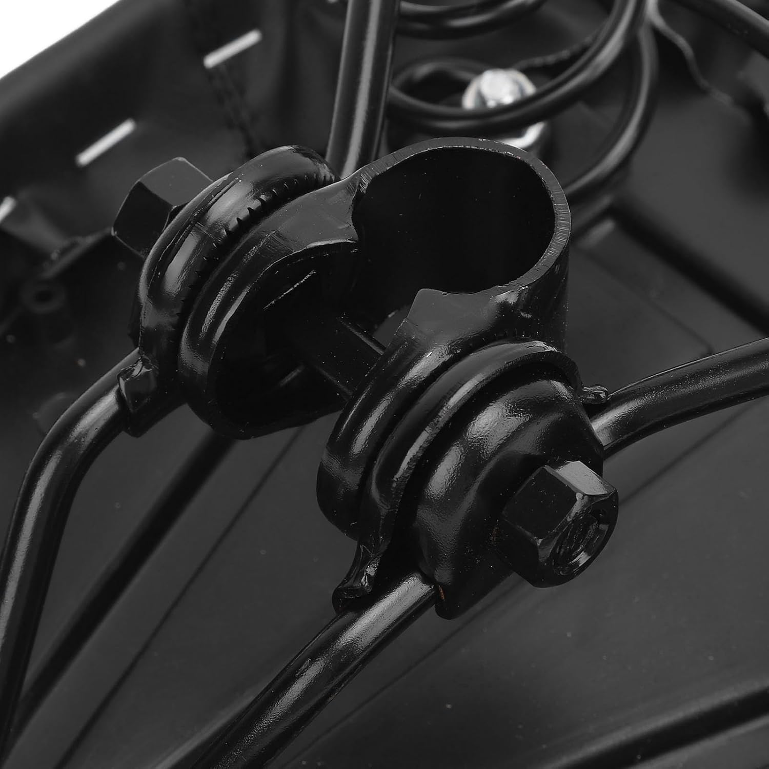 Comfortable Bike Seat Cushion with Dual Springs for 49 50 60 66 70 80 Motorized Engine Bikes, Electric Scooters & Mini Bikes