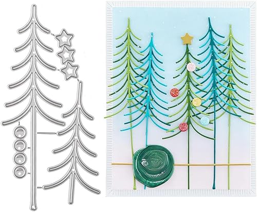 Troqueles de hojas de flores y hierba para hacer tarjetas, troqueles de corte de metal, troqueles de papel para álbumes de recortes, suministros de