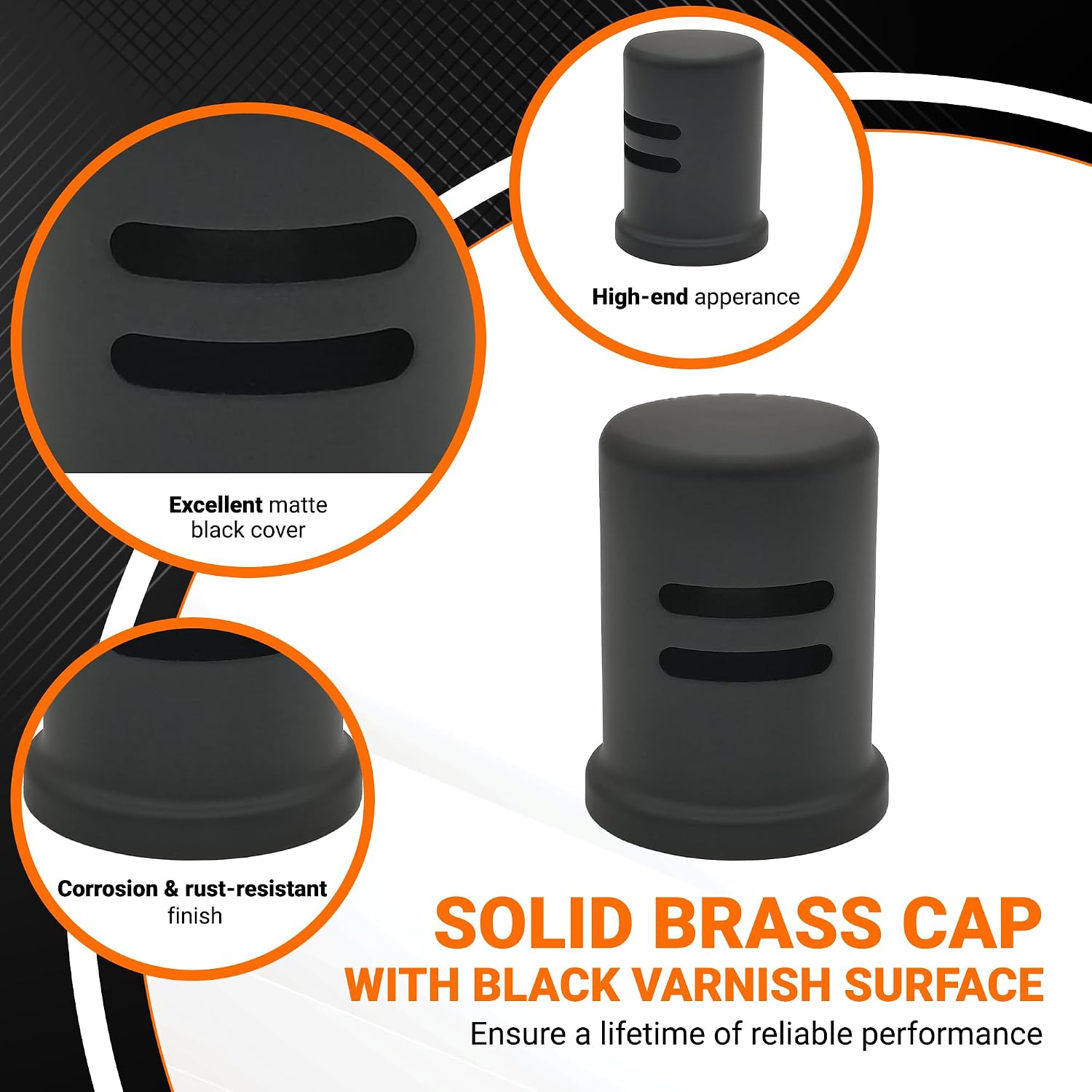 BlueStars Dishwasher Air Gap Cover 2.47” Height image 3