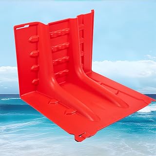 Movable Flood Protection Barrier, Abs L-Shaped Baffle Flood Barriers, Emergency Water Board Flood Blocker Panel for Garage Warehouses Home Dam Basements 1 3 5 6 7 8 10 Pcs(1 PCS)