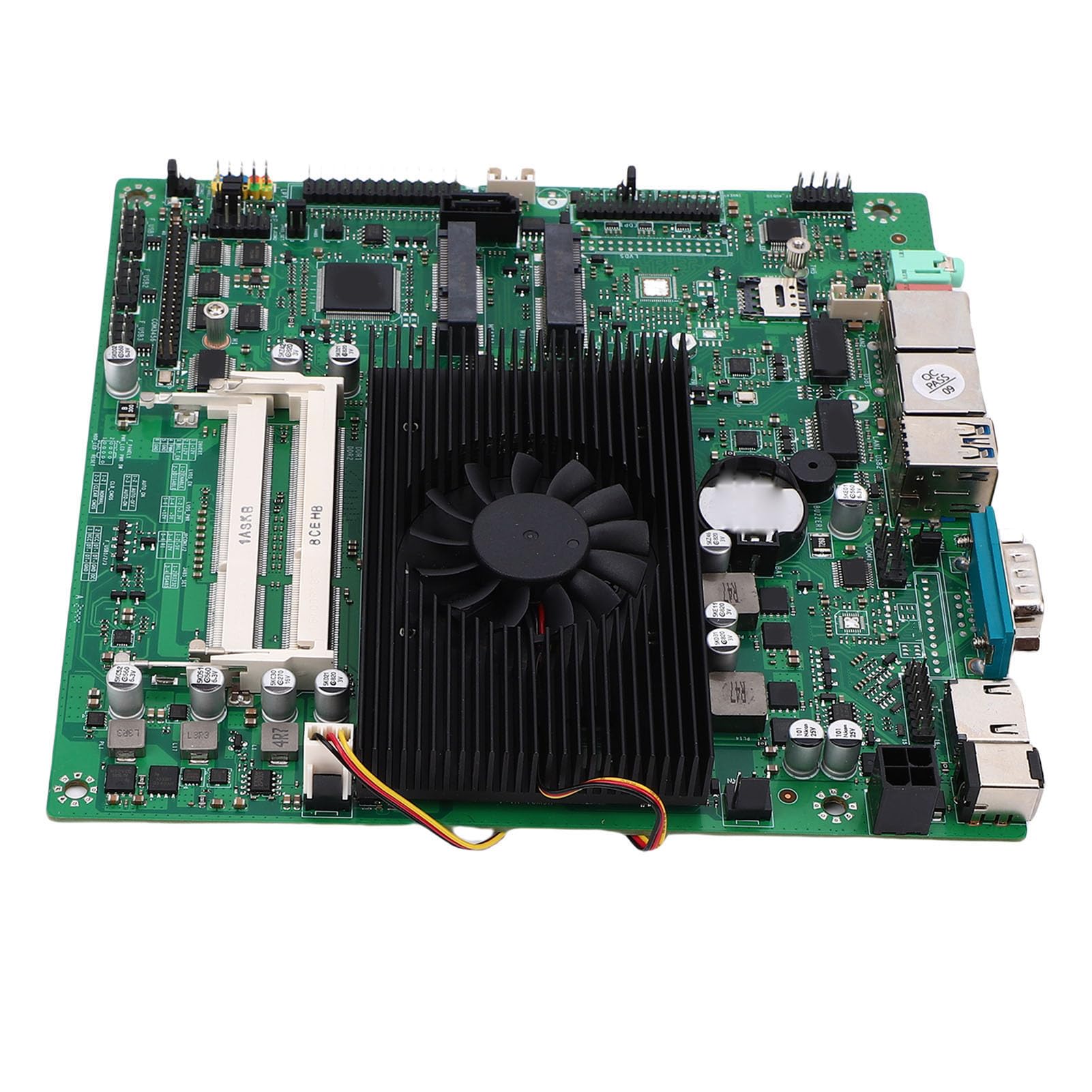 Placa Base NAS Industrial, Procesador Celeron I5 5200U de 4 Núcleos y 4 Hilos hasta 3, GHz, Gráficos UHD de caché de 6 M, con 6 MSATA3.0 para Almacenamiento NAS de Servidor