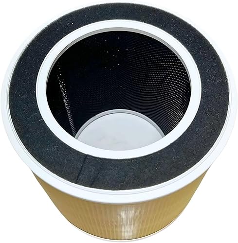 Miniatura 8 de Nispira RP-AP089-F1 Filtro de repuesto para purificador de aire RENPHO RP-AP089W / RP-AP089B 4 en 1 True HEPA activado carbón, 2 paquetes