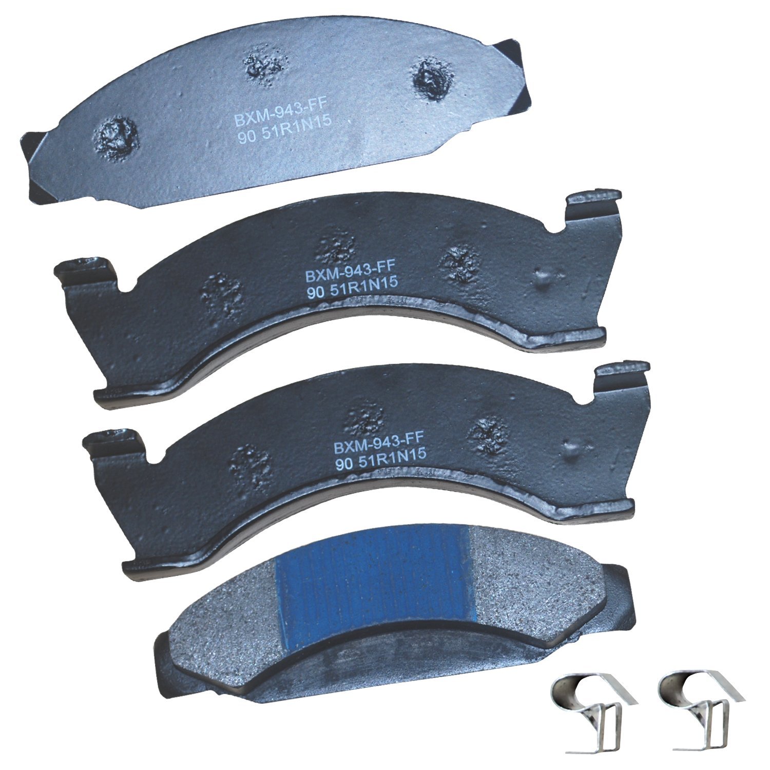 Bendix Premium SBM90 Brake Pads for American Motors AMX 1978, Concord 1981-1980, Gremlin 1978-1976, Spirit 1981-1979, Ferrari Dino 206 GT 1969-1968, Ford Mustang II, Pinto, Mercury Bobcat