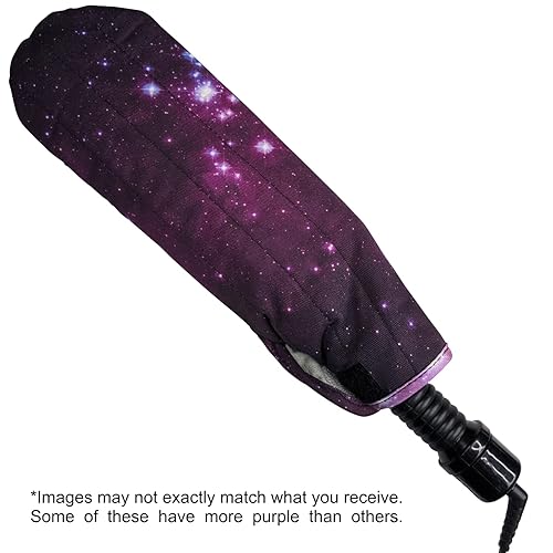 Miniatura 6 de Funda resistente al calor para rizadores, planchas o alisadores, y planchas de peinar, forro recubierto de silicona y bolsa de algodón acolchada