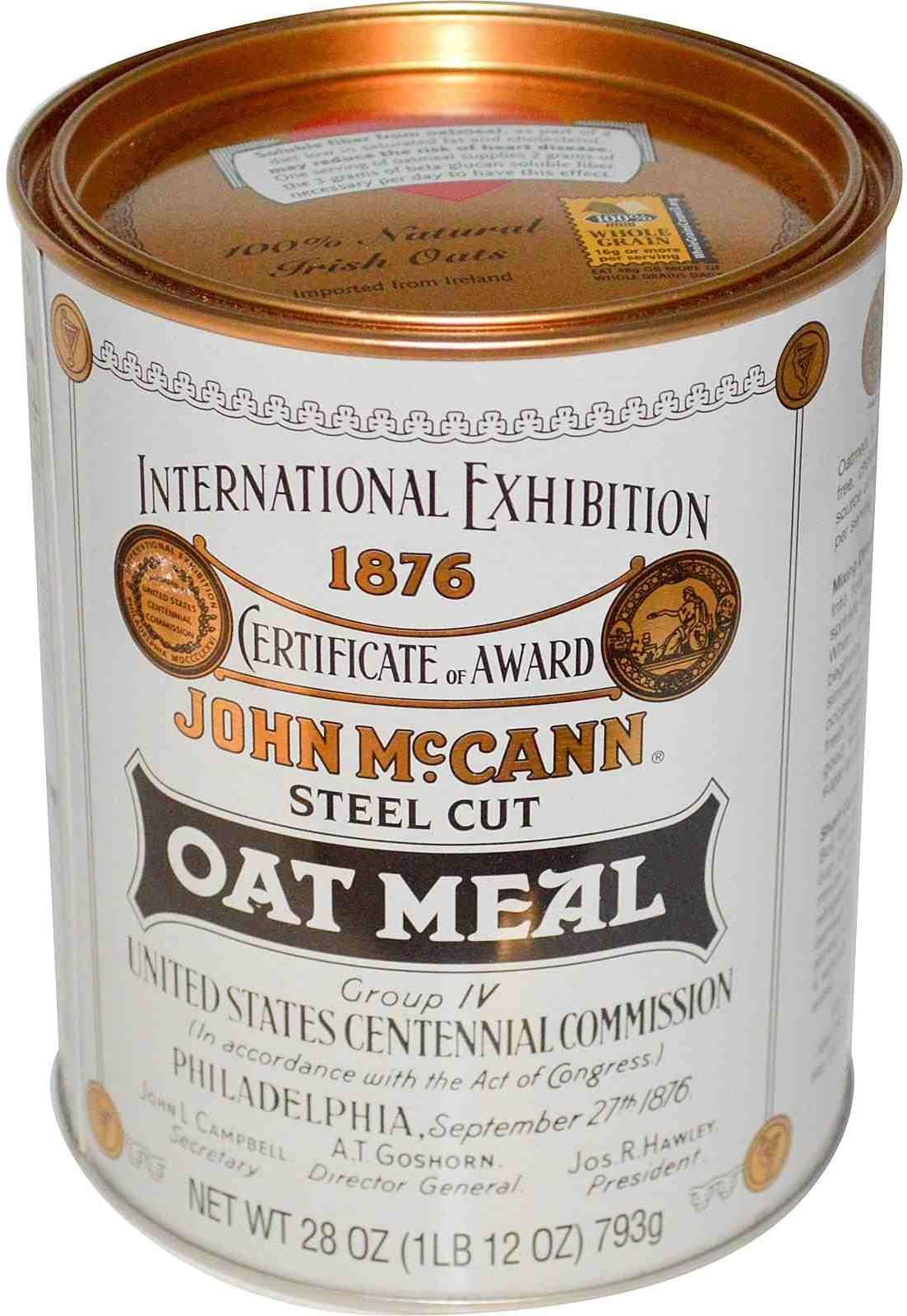 McCann's Irish Oatmeal, Steel Cut Oat Meal, 28 oz (793 g) (1 unit)