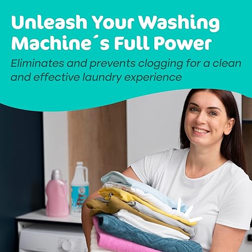 Miniatura 5 de Sunny & Honey Limpiador y desodorante líquido para lavadora  Limpiador de lavadora de carga superior y frontal  Desodorante de lavadora de 32 onzas