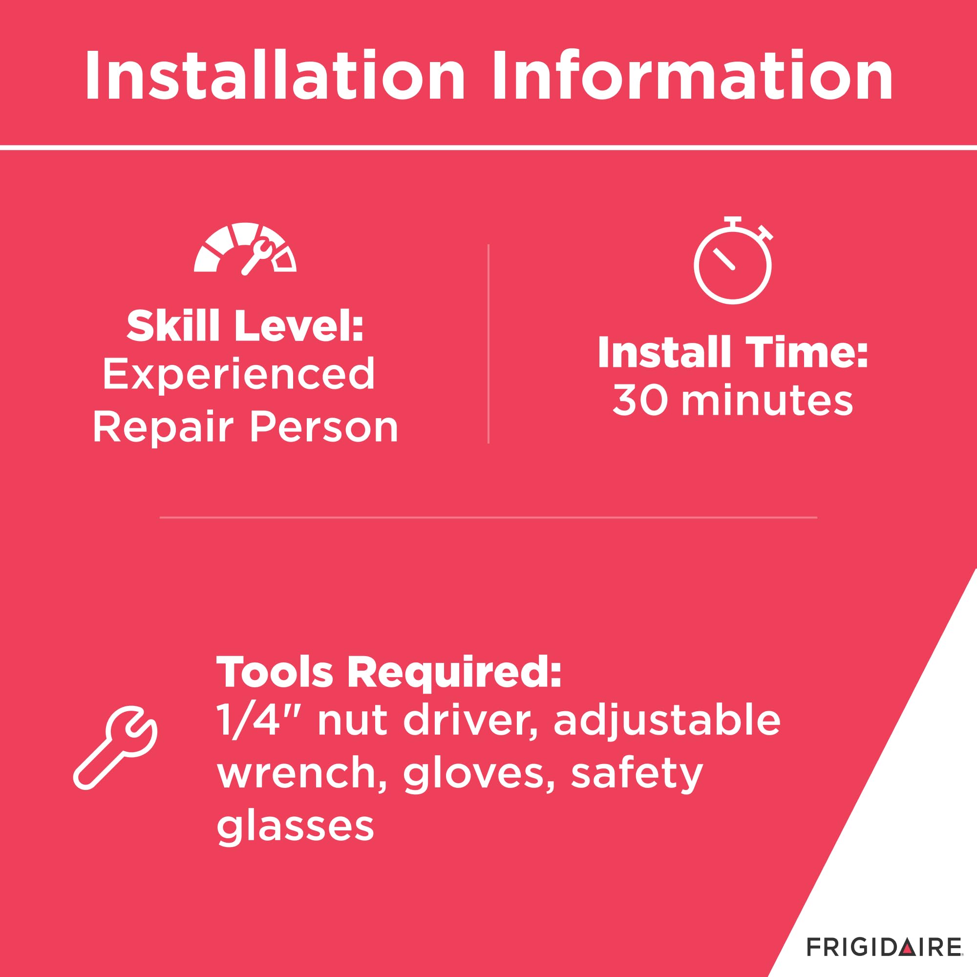 Frigidaire IM116000 Ensemble machine à glaçons