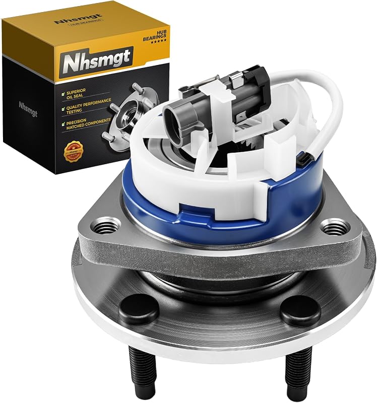 Cubo e rolamento da roda traseira Nhsmgt 512153 para Chevrolet Corvette e Cadillac XLR – 1 unidade