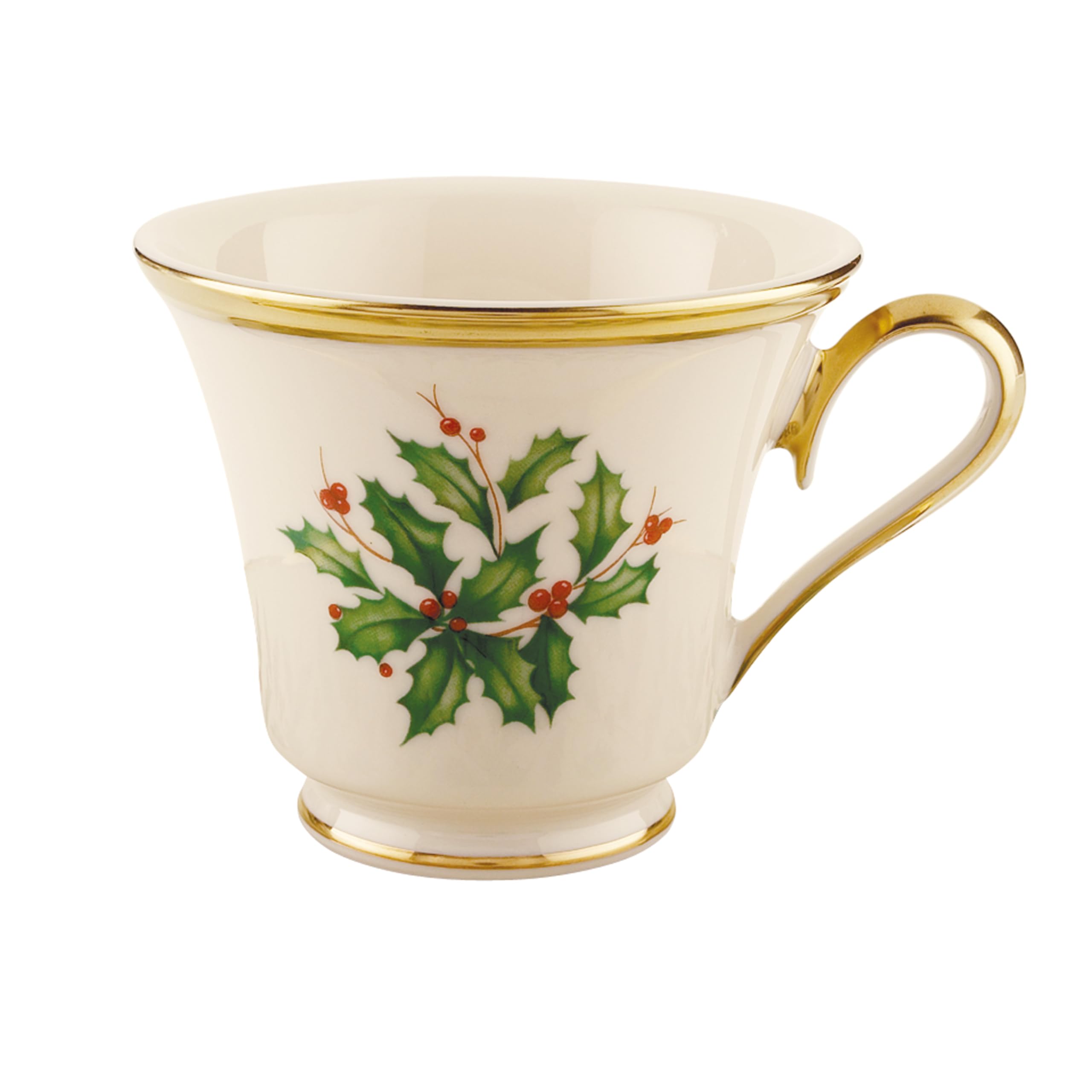 Amazon.com: Lenox 146504030 Holiday Teacup, Christmas Drinkware