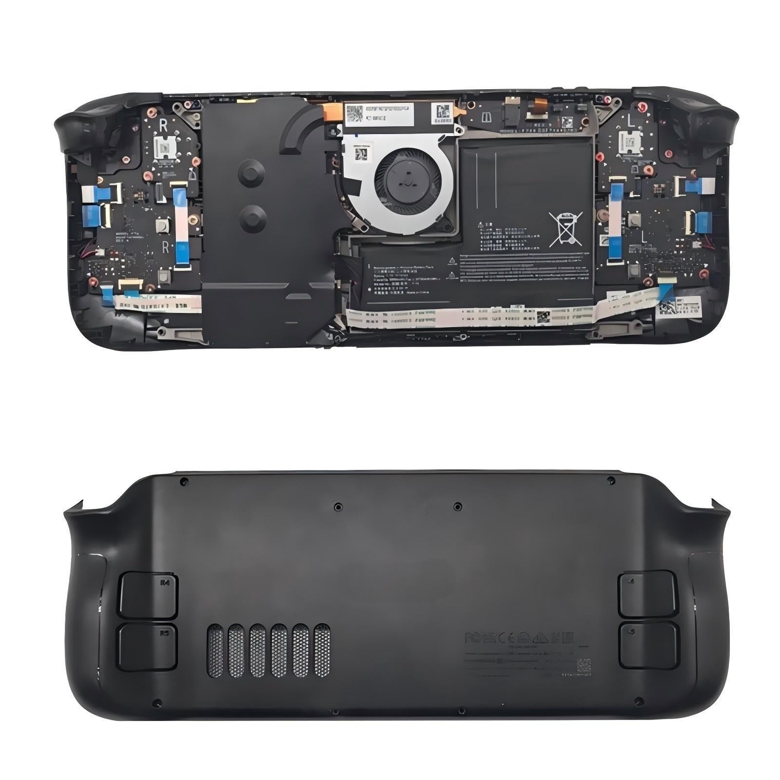 Compatibile per Steam Deck LCD & OLED console di gioco portatile Batteria ad alta capacità 53Wh 50.08Wh Sostituzione con strumenti per valvola, F7A F7G.(53Wh)