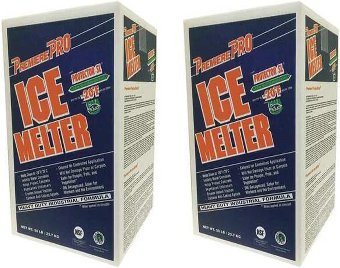 Premiere Granular Ice Melt, 50 LB. Carton, -20 F (2)