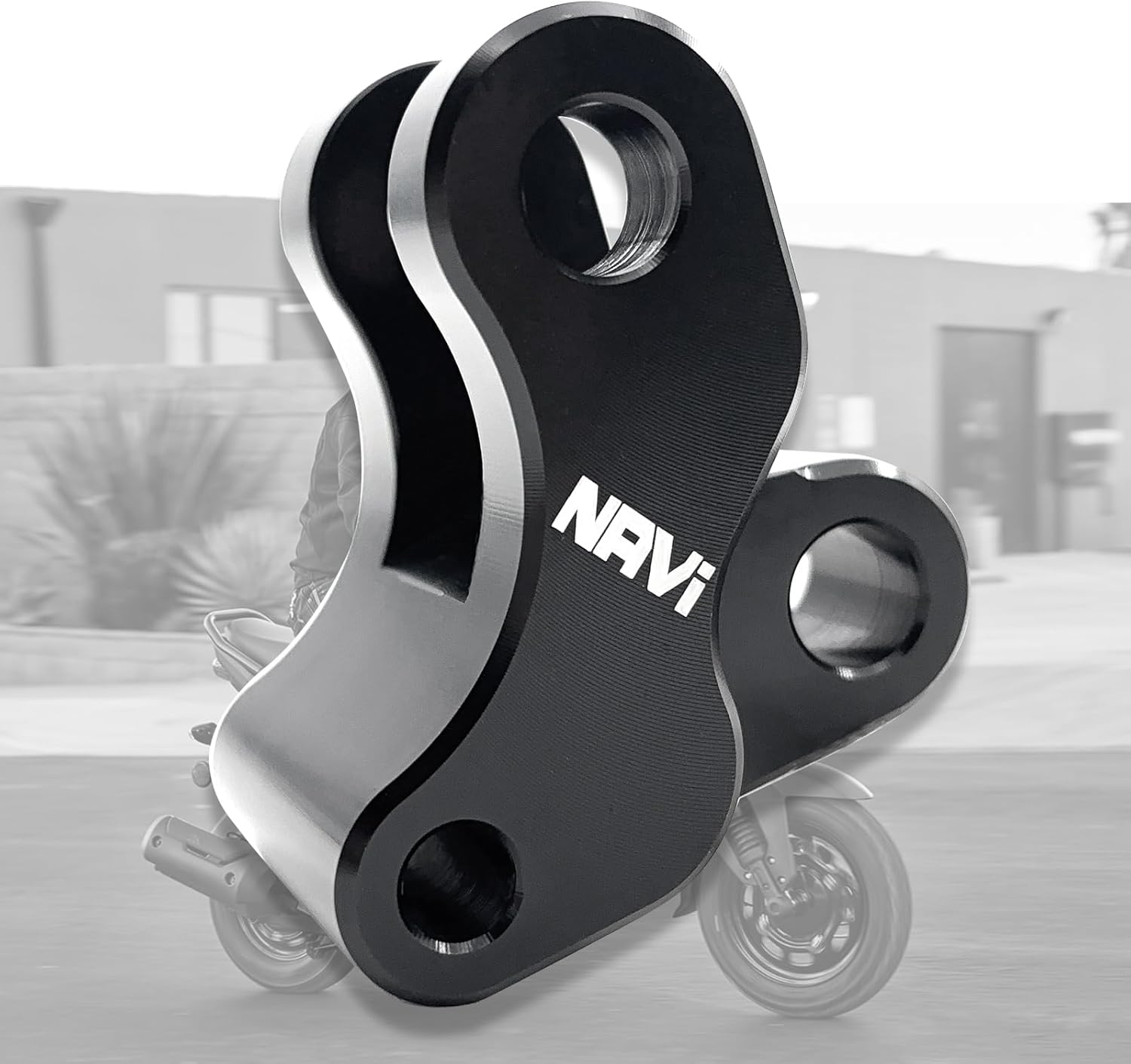 Motorcycle Rear Shock Lowering Kit for Honda Navi 2022 2023 2024 2025, Aluminum, Lowers 1 inch (2.54 cm)