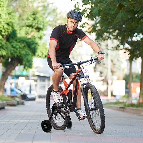 Miniatura 6 de MOSHAY Rueda de entrenamiento para hacer zoom en bicicleta para bicicletas variables de 16, 18, 20, 22, 24 pulgadas