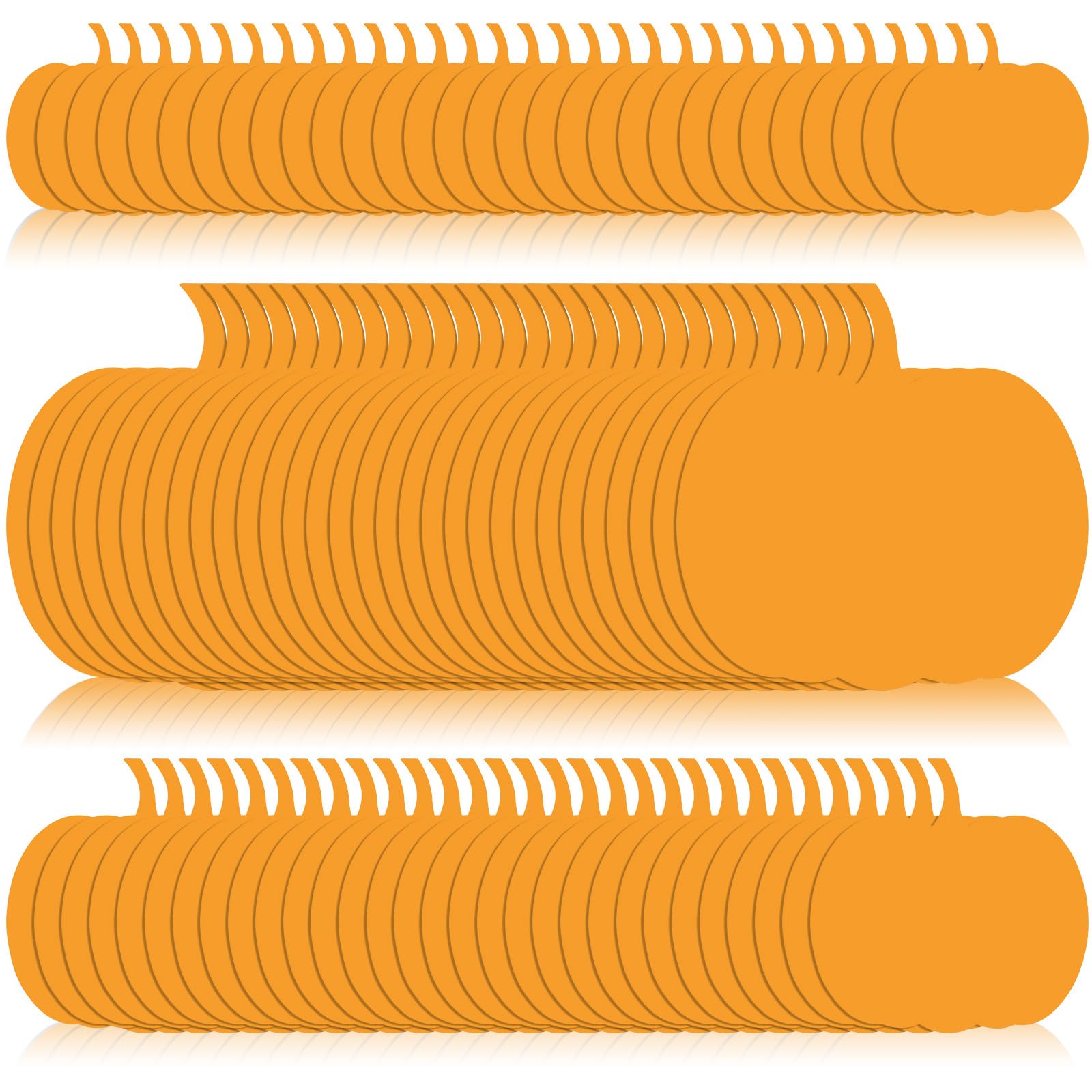 Snapklik.com : 90 Pcs Pumpkin Cutouts Classroom Bulletin Board ...
