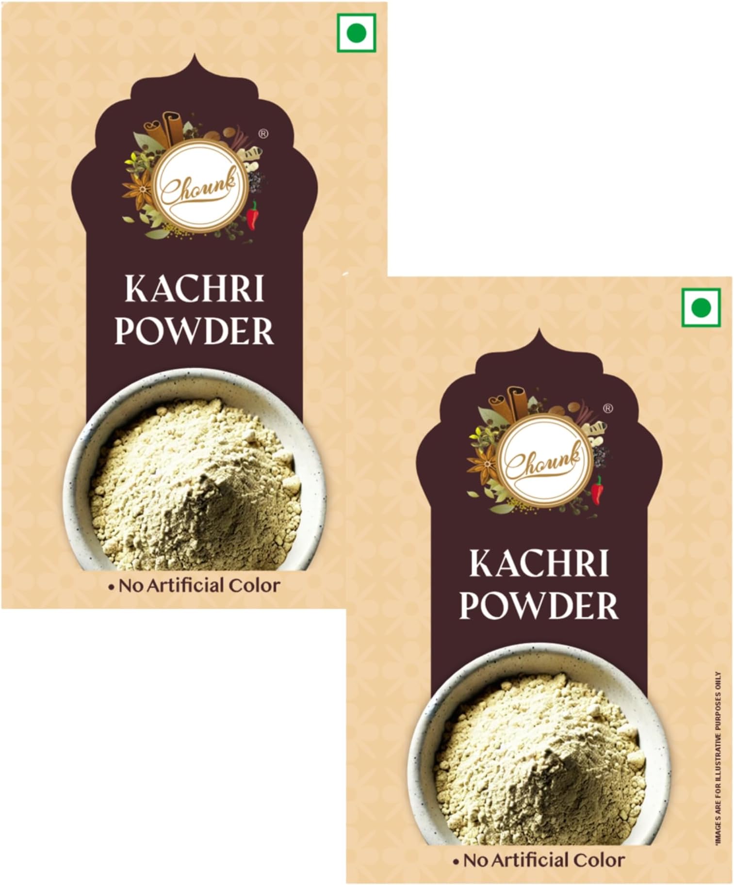 Chounk Kachari Powder, 200 Gram (100g X Pack of 2) | White Kaachri Powder | Meat Tenderizer | Dried Kachri | For Cooking | Meat Rub | BBQ Rub