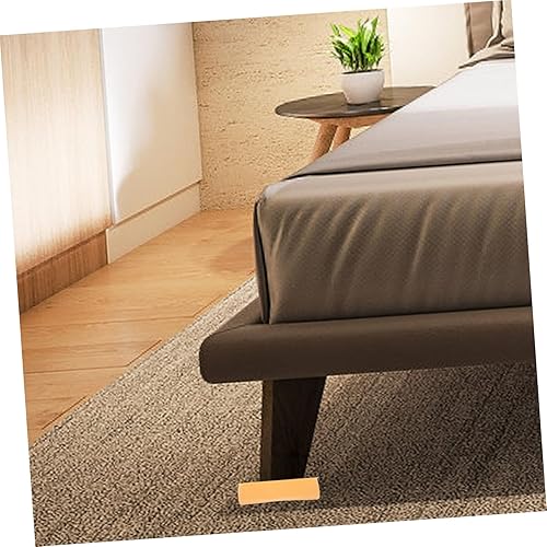 Miniatura 9 de Angoily 4 unids Alfombrilla de silicona para muebles, patas de cama, tapones de cama, protectores de patas de cama, almohadillas de patas de silla,