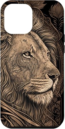 iPhone 14 Plus Alpha Lion t - حافظة الأسد الذهبي